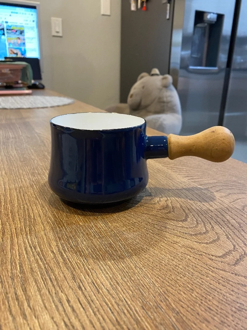 Dansk Blue Kobenstyle Sauce Butter Pot by Jens Quistgaard Denmark
